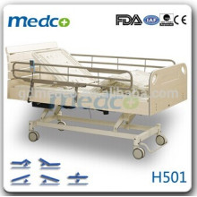 Cinq lits amovibles pour hôpitaux hospitaliers pour soins à domicile H501